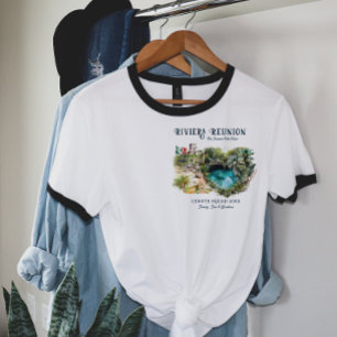 Aangepaste familiereünie Tulum zomer vakantie T-shirt