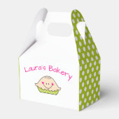 Aangepaste Favor Box Cute Pie Bedankdoosjes (Voorkant Zijde)