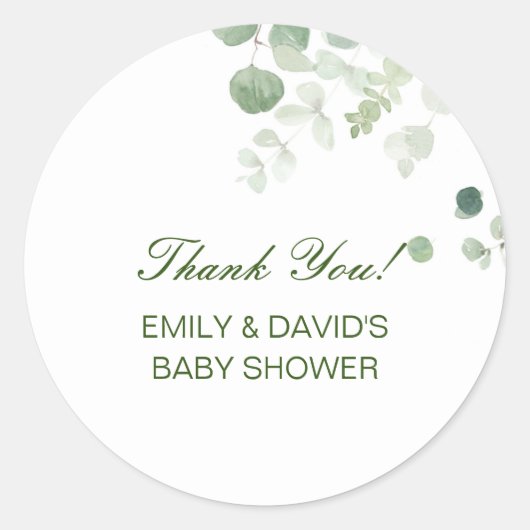 Aangepaste Favor Stickers en Labels, Aangepaste St (Voorkant)