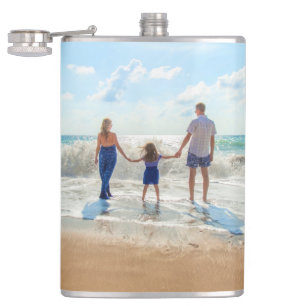 Aangepaste Favoriete Foto Fles Gepersonaliseerd Heupfles