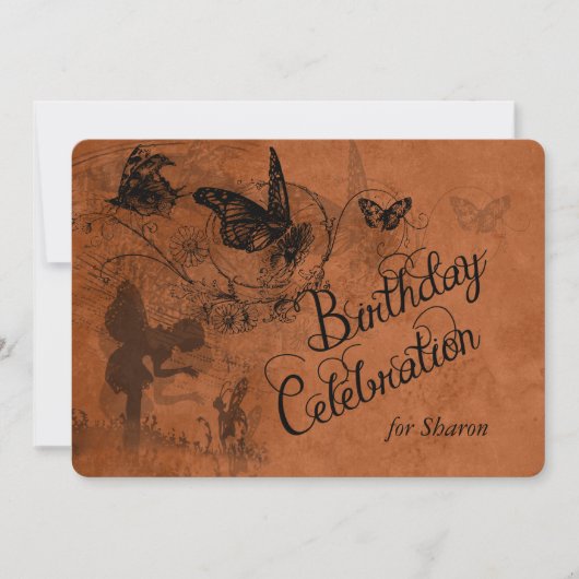 Aangepaste feestdag voor feier kaart (Voorkant)