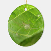 Aangepaste feestdag voor kleine spinnen keramisch ornament (Links)