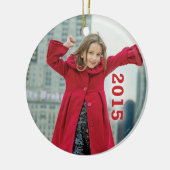 Aangepaste feestdag voor Siena 2015 4 Keramisch Ornament (Links)