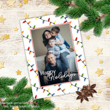 Aangepaste feestelijke partij String Lights Patroo