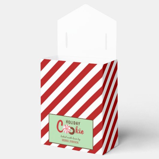 Aangepaste feestkoekjes voor een gunstig gebruik bedankdoosjes (Geopend)