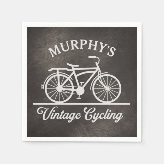 Aangepaste  fietscyclus servet (Voorkant)