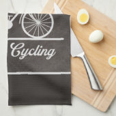 Aangepaste  fietscyclus theedoek (Quarter Fold)