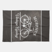 Aangepaste  fietscyclus theedoek (Horizontaal)