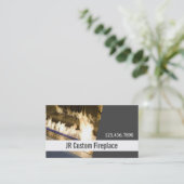 Aangepaste Fireplace Services Visitekaartje (Staand voorkant)