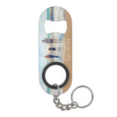 Aangepaste flaconopening voor uw foto-Sleutelhange Mini Flessenopener (Achterkant)