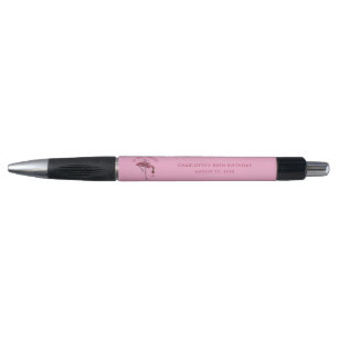 Aangepaste Flamingo 50e Verjaardag Favor Swag Pen