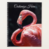 Aangepaste Flamingo Weekly/Maandelijkse Planner (Voorkant)