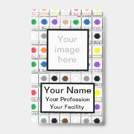 Aangepaste Flash-kaarten voor kleuren - Schoolseri Badge