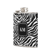 Aangepaste Flask Zebra Print Heupfles (Links)