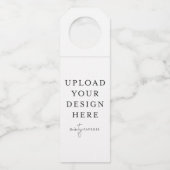 Aangepaste fleshanger Label (Voorkant)