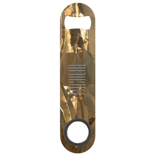 Aangepaste flesopening met gouden flessnelheid voo speed flessenopener (Achterkant)