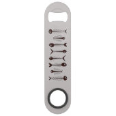 Aangepaste flesopening vissnelheid speed flessenopener (Achterkant)