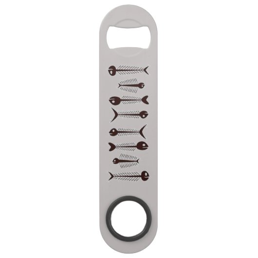 Aangepaste flesopening vissnelheid speed flessenopener (Voorkant)