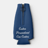 Aangepaste flessenkoeler afgedrukt met uw Logo-ont Flesjeskoeler (Achterkant)