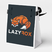 Aangepaste flip-boxes bedankdoosjes (Achterkant)