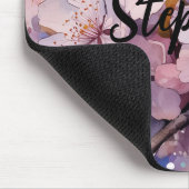 Aangepaste floraal muismat (Hoek)