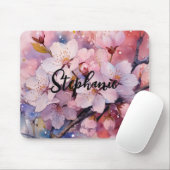 Aangepaste floraal muismat (Met muis)