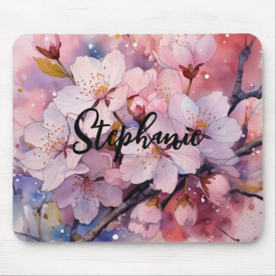 Aangepaste floraal muismat