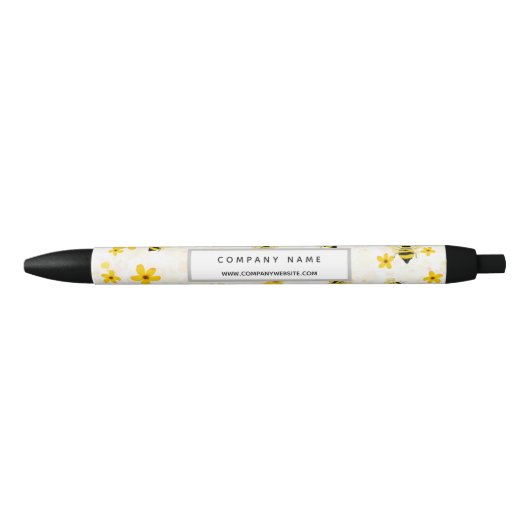 Aangepaste Floral Bee Business Promotion Pen (Voorkant)