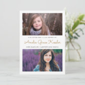 Aangepaste Floral Gradual Partij Uitnodiging (Staand voorkant)