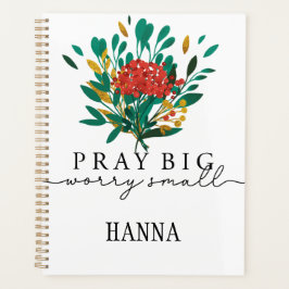 Aangepaste Floral Prayer Motivatie planner
