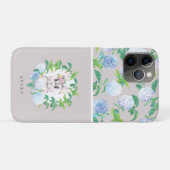 Aangepaste Floral Wreath Easter Waterverf Case-Mate iPhone Case (Achterkant (horizontaal))