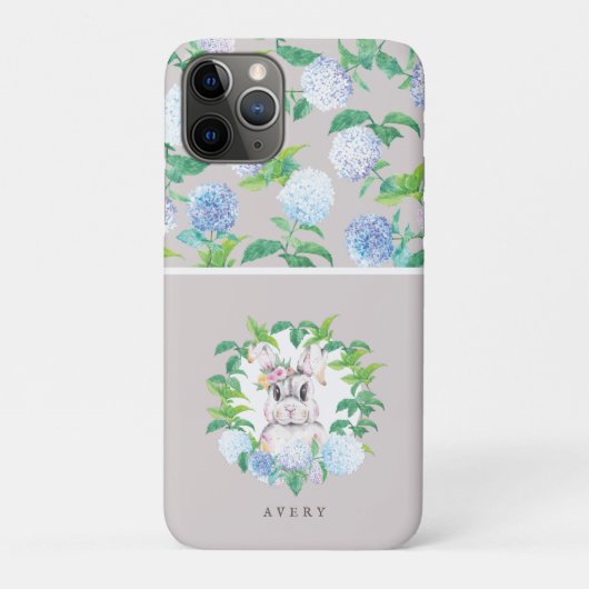Aangepaste Floral Wreath Easter Waterverf Case-Mate iPhone Case (Achterkant)