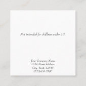 Aangepaste Floral Wreator Stud Earring Display Kaa Vierkante Visitekaartje