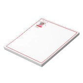 Aangepaste florale bloem notitieblok (Gedraaid)