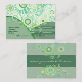 Aangepaste Florist/ander Visitekaartje (Voorkant / Achterkant)