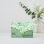 Aangepaste Florist/ander Visitekaartje (Staand voorkant)