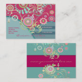 Aangepaste Florist/ander Visitekaartje (Voorkant / Achterkant)