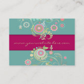 Aangepaste Florist/ander Visitekaartje (Achterkant)