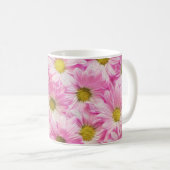 Aangepaste Flowers Daisies Design Coffee Mok (Voorkant rechts)