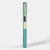 Aangepaste Flowers en Polka Dots Phone Case (Achterkant / Rechts)