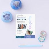 Aangepaste flyer voor chiropractorservices (Enkel)
