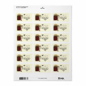 Aangepaste Folk Art Adresetiketten Etiket (Full Sheet)