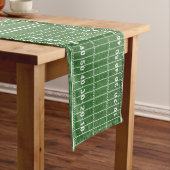 Aangepaste Football Design Table Runner Korte Tafelloper (Voorbeeld)