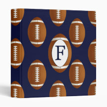 Aangepaste Football op monogram