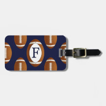 Aangepaste Football op monogram