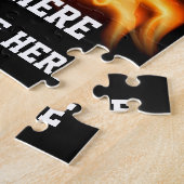 Aangepaste Football puzzels NAAM, TEAM, NUMMER (Zijkant)