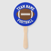 Aangepaste Football teamnaam en ondersteuning voor Handwaaier (Voorkant)