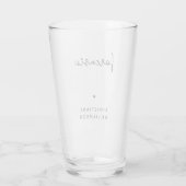 Aangepaste forensische verpleegster | forensische glas (Achterkant)