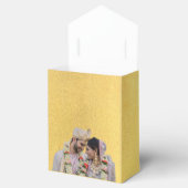 Aangepaste fortuinbox met lint bedankdoosjes (Geopend)