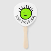 Aangepaste foto 10-PADDLE-HANDBOVEN, Sjabloon VOOR Handwaaier (Voorkant)